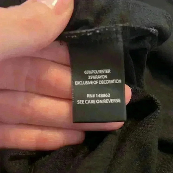 Torrid Cotton Modal Slub Ladder Trim V-Neck Babydoll Tank Top Size 1X Black - Picture 9 of 13